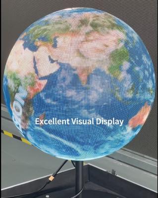 China Indoor Advertising Innovative Led Ball Display Creative Led Screen With Front Service for sale