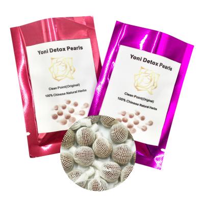 China Hot Selling USA Tampon Yoni Detox Pearls Vaginal Feminine Detox Pearls Feminine Tampon for sale