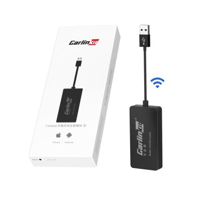 China Carlinkit mini usb plug and play portable wireless carplay android auto for dongle box aftermarket car video screen for sale