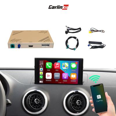 China Easily & Reversible Original Head Visual Interface Apple Carlinkit Installation Multimedia Carplay Radio Box Upgrade Unit Car Retrofit Kit For Audi for sale