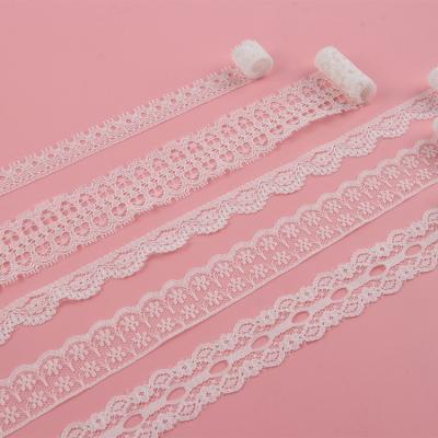 China Viable a variety of styles factory stock lace nylon lace accessories non-elastic underwear clothing accessories for sale