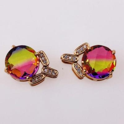 China High Quality Jewelry Accessories Fashion Diy Colorful Crystal Charms For Earrings Bracelet Making for sale