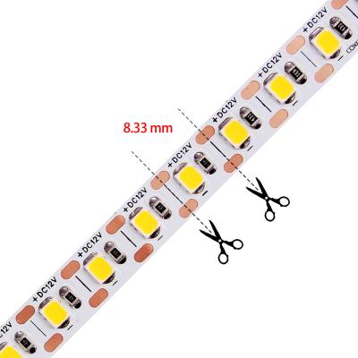 China Residential Mini Cutting 2835 120leds 10mm Wide Ra>80 led strip light for sale