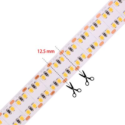 China Residential Mini Cutting 2835 320leds 20mm Wide Ra>90 Led Strip Light for sale