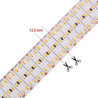 China LANDSCAPE Mini Cutting 2835 480leds 36mm Wide Ra>80 led strip light for sale