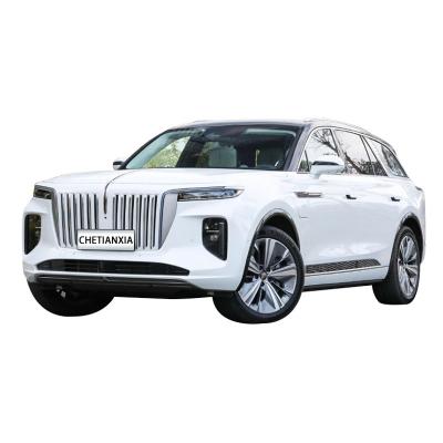 China Intelligente middelgrote SUV 460km Gebruikte SUV auto's Hongqi E-HS9 Te koop