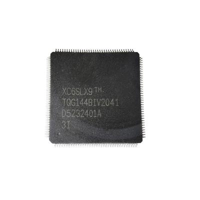 China New and original XC6SLX9-3TQG144I XC6SLX9-3TQG144 XC6SLX9 QFP-144 FPGA IC standard electronic components for sale