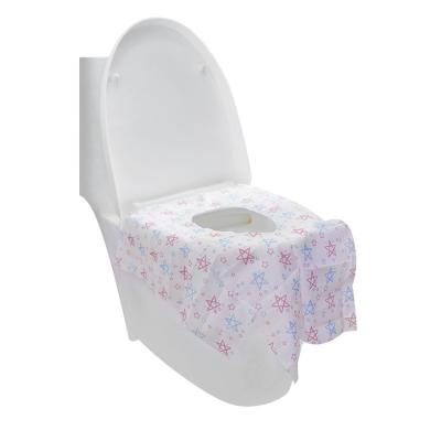 China Stocked Disposables Feature Tissue Paper Disposable Toilet Seat Covers for sale