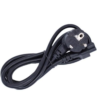 China Appliance 1m ENEC KEMA H05VV-F 3G*0.75mm2 Black Household Appliance Eu c5 Stove Power Cord for sale