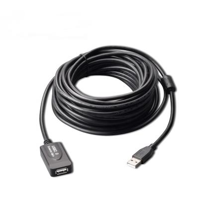 China Laptop 5m Usb 2.0 Extension Cable Black Male To Female With IC In Stock for sale