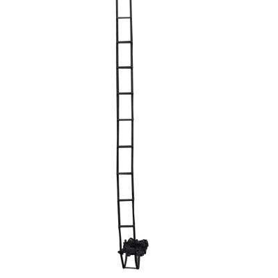 China Folding Ladders Reinforce Escape Rescue Folding Ladder Nylon Fiberglass Ladder for sale