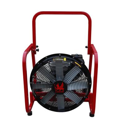 China Aluminum alloy GF240 PPV fan smoke ejector gasoline turbo fan 5.5HP Axial positive pressure-24