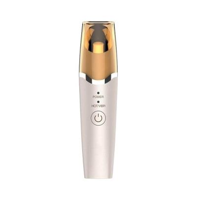 China Anti-Puffiness Vibration Eye Care Beauty Device Wrinkle Remover Mini Electric Eye Lift Massager Pen 2022 for sale