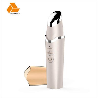 China Anti-puffiness 2022 Sonic Vibration Wrinkle Remover Mini Massager Products Cordless Electric Heated Eye Massager Pens for sale