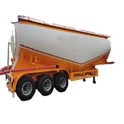 China Dry Bulk Powder Cement heavy duty 50cbm cement bulk trailer 60ton dry bulk cement trailer with Hi-Q Lower price cement tanker semi-trailer for sale