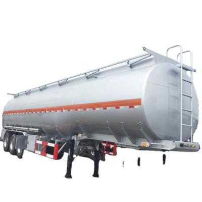 China Truck Trailer Fuel Tank Semi Trailer Manufacturers 2 Axle 3 Axle 43000 Litres Chemical Tanker Semi Trailer For Sale for sale