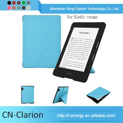 China PU Case Shockproof Leather Cover For Tablet Stand Luxury Leather Cover For Kindle Travel for sale