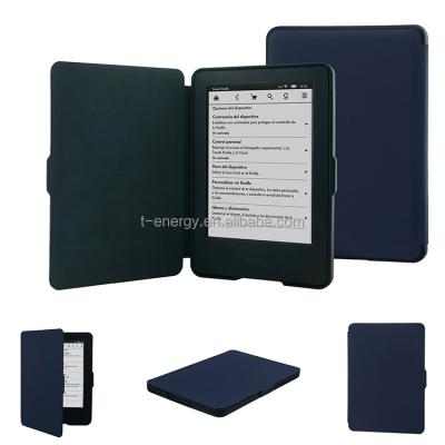 China Custom Universal Shockproof Leather Flip Cover Leather Cover For Kindle Paperwhite Cover 10 2018 for sale