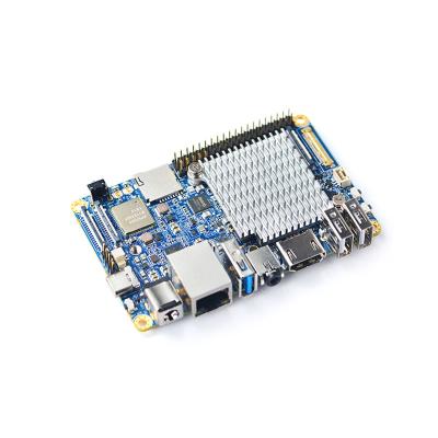 China lt-NanoPC T4 Open Source RK3399 Development Board DDR3 RAM 4GB GBP Ethernet Support Android 8.1 PCB PCBA pcba custom mcu other for sale