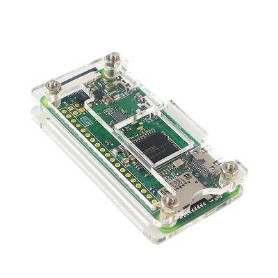 China Raspberry Pi Zero W Raspberry Pi Kit + Acrylic Case + GPIO Header + Heatsink + Power Supply +Camera Option 1GHz CPU 512Mb RAM Raspberry Pi W for sale