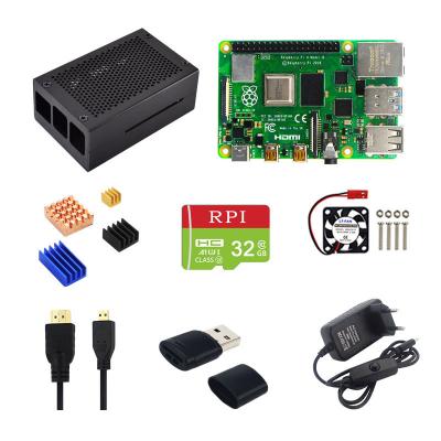 China Raspberry pi 4 B Model Kit 2GB/4GB/8GB RAM Raspberry pi case + raspberry pi 3 3b+ fan + cable plus kits project for sale