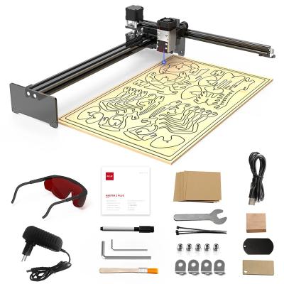 China 2021 Upgraded Air-cooled Versionm 2s Head Plus With Dual A40640 Laser Head Module Laser Engraving And Cutting Machine 420*255mm for sale