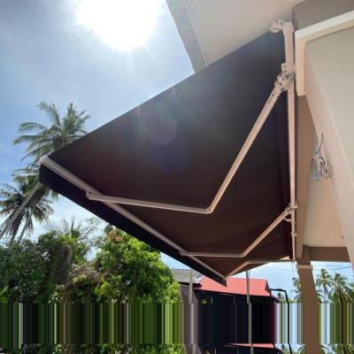 China Commerical Aluminum Garden Size Electric Patio Customized Large Size Retractable Awning for sale