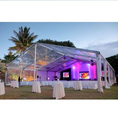 China Water Proof And Fire Resistance Outdoor Fashion Party Event WeddingTransparent Roof Tent Te koop