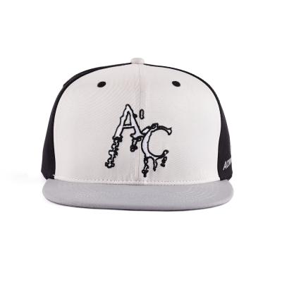 China New Style Design 6 Panels Fashionable Hat China Factory Full Closure Embroidery Logo Snapback Hat for sale