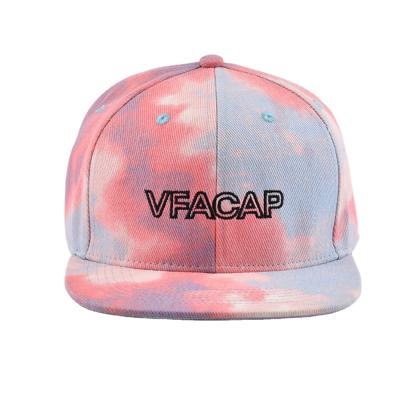 China New Fashion 2021 COMMON Link Dye Printed Snapback Caps Adult Adjustable Cotton 6 Panel Hats for sale