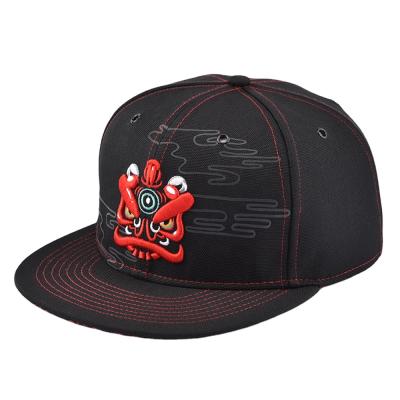 China 6 Panel Embroidery Design Baseball Cap Snapback Waterproof High Quality Wholesale 3d Hip Hop Hat for sale