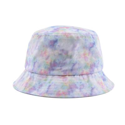 China Hot Sale Link Dye Color Character Fishing Hat 3d Embroidery Logo Cotton Hats Fashion Street Bucket Hat for sale