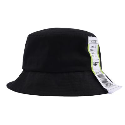 China Hot Sale Designer Women Blank Fisherman Hat Custom Made Bucket Hats With Fabric Label for sale