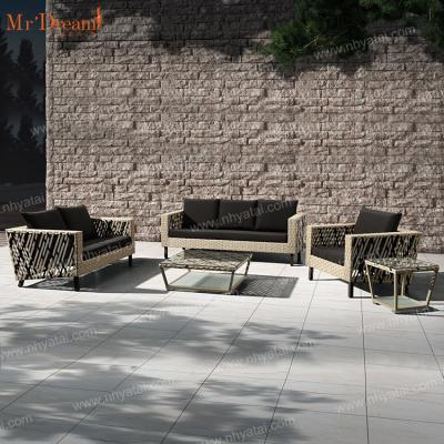 China Outdoor Furninture Mr.Dream Foshan Supplier Hotel Commercial Project Customized Outdoor Patios Balcony Leisure Deck Furniture for sale