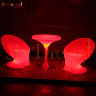 China Factory Directly Supply Waterproof Commercial Events Mr.Dream Rechargeable Glowing Led Light Stool (Accept Customized) for sale