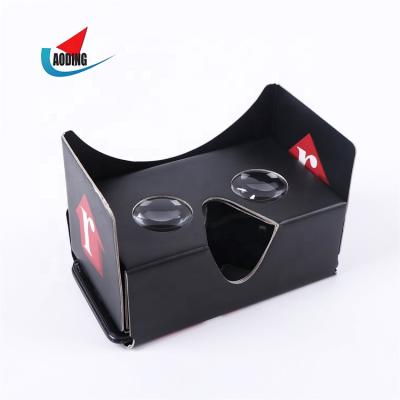 China Hot-selling Smart Google Glasses VR Box 2021 Manufacturers Google Cardboard V2 Supplier VR 3D Movie/3D Watching Games for sale