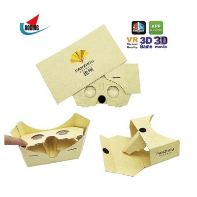 China 3D Movie/3D Games Pocket Mini Glasses Virtual Reality VR Google Watching Cardboard V3.0 Folding VR 3D Viewer For Smartphone for sale