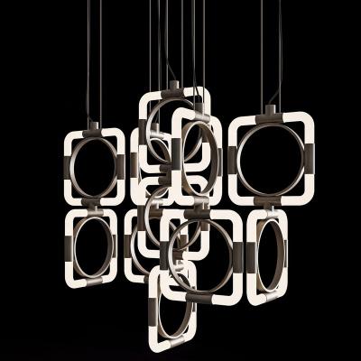 China Post-modern luxury custom-made dining room pendant lamp LED pendant lamp decoration lobby restaurant project modern minimalist chandelier for sale