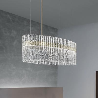 China Personality traditional modern luxury simple home pendant lamp living room bedroom dining room E12 glass chandelier for sale