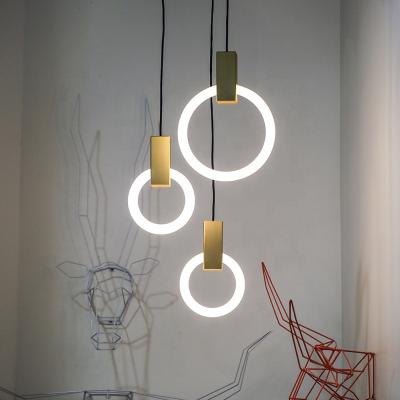 China Restaurant Modern Pendant Light Shop Table Top LED Chandelier Office Decoration Living Room Dining Room Pendant Lamp for sale