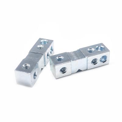 China Heavy Industry Factory CNC Machining Parts OEM Stainless Steel Custom Made Stainless Steel Blue Galvanized Sensor for sale