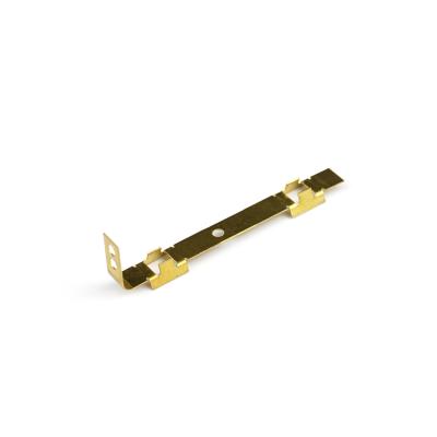 China Steel Custom Metal Stamping Parts Terminal Connectors Brass Battery Terminal Connector for sale