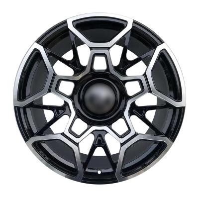 China 21 Inch 6061-T6 Custom Deep Concave Forged Chrome Rims Black Wheels 18 19 20 21 22 23 24inch For Rolls Royce for sale