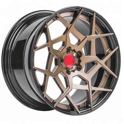 China ALLOY Custom Forged 2 PC Alloy Wheel 22 Inch Wheel Replica for sale