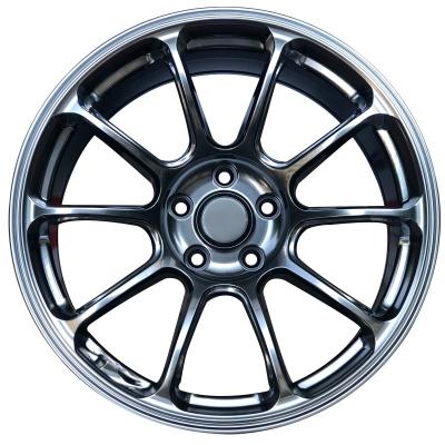 China ALLOY 18 Inch Aluminum Alloy Black Car Rim PCD5x114.3 Cast Aluminum Alloy Car Wheels for sale