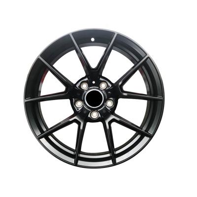 China ALLOY 18 Inch Aluminum Alloy Cast Black Car Wheel 5X120 Alloy Car Rim for sale