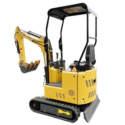 China Hotels Maintenance Instruction Bagger 1 Ton Micro Excavators Prices Earth-Moving Small Machines Mini Crawler Excavator for sale