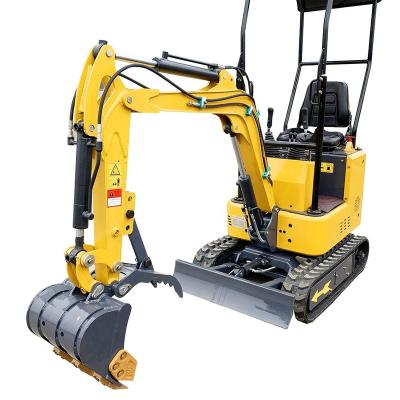 China Hotels No Worries After SaleMicro Hook Machine Bagger 1 Ton Micro Excavators Prices Earth-Moving Mini Crawler Excavator Machines for sale