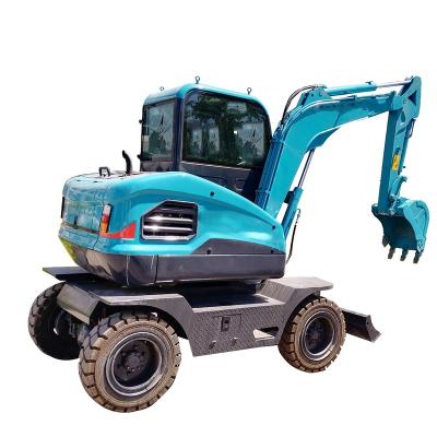 China Hotels ZM 40-9 Four Wheel Drive Mini Excavators 3600kg Bucket Mount Wheel Excavator Bucket Wheel Excavator For Sale for sale