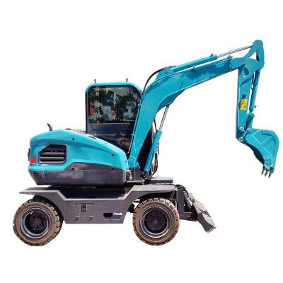 China Hotels Rush Buy ZM 40-9 Four Wheel Drive Excavators 3600kg Bucket Mount Wheel Mini Excavator Bucket Wheel Excavator For Sale for sale